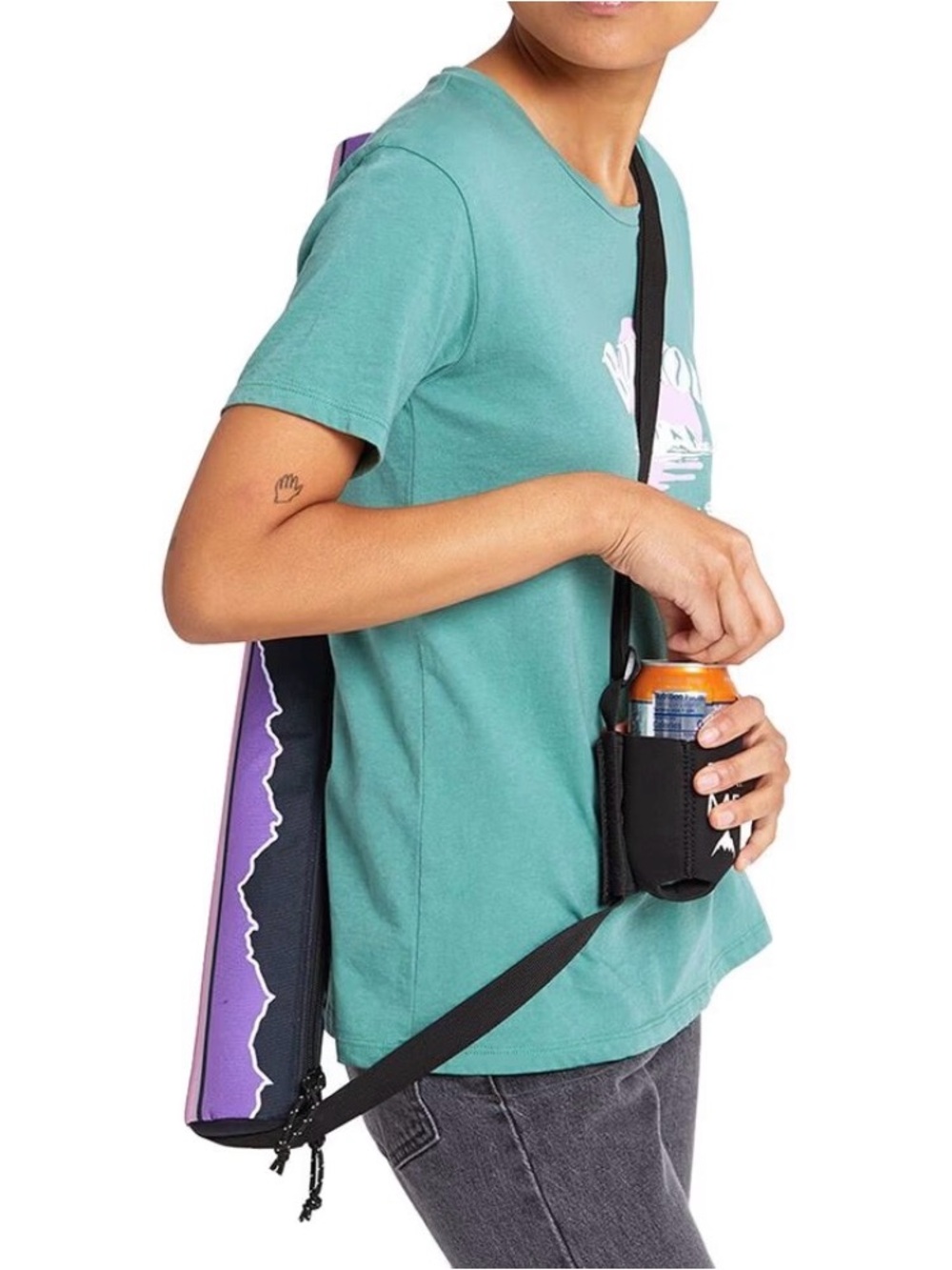 Burton Beeracuda Beer Can Carrier Crossbody 2L in Cruzer Print NWT SOLD OUT RARE